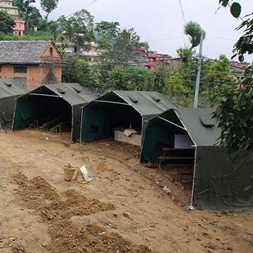 Helping orphans after the earthquake