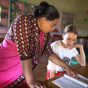 La Trobe & RMIT University teachers in Nepal